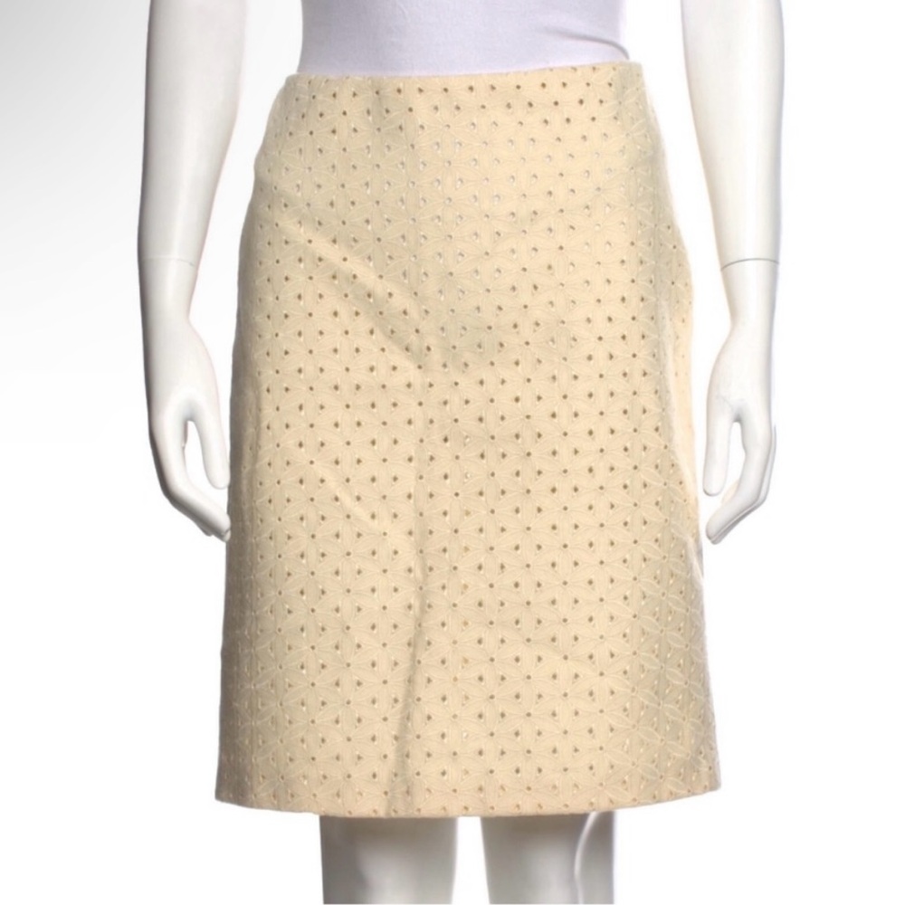 Micheal Kors Cream Skirt